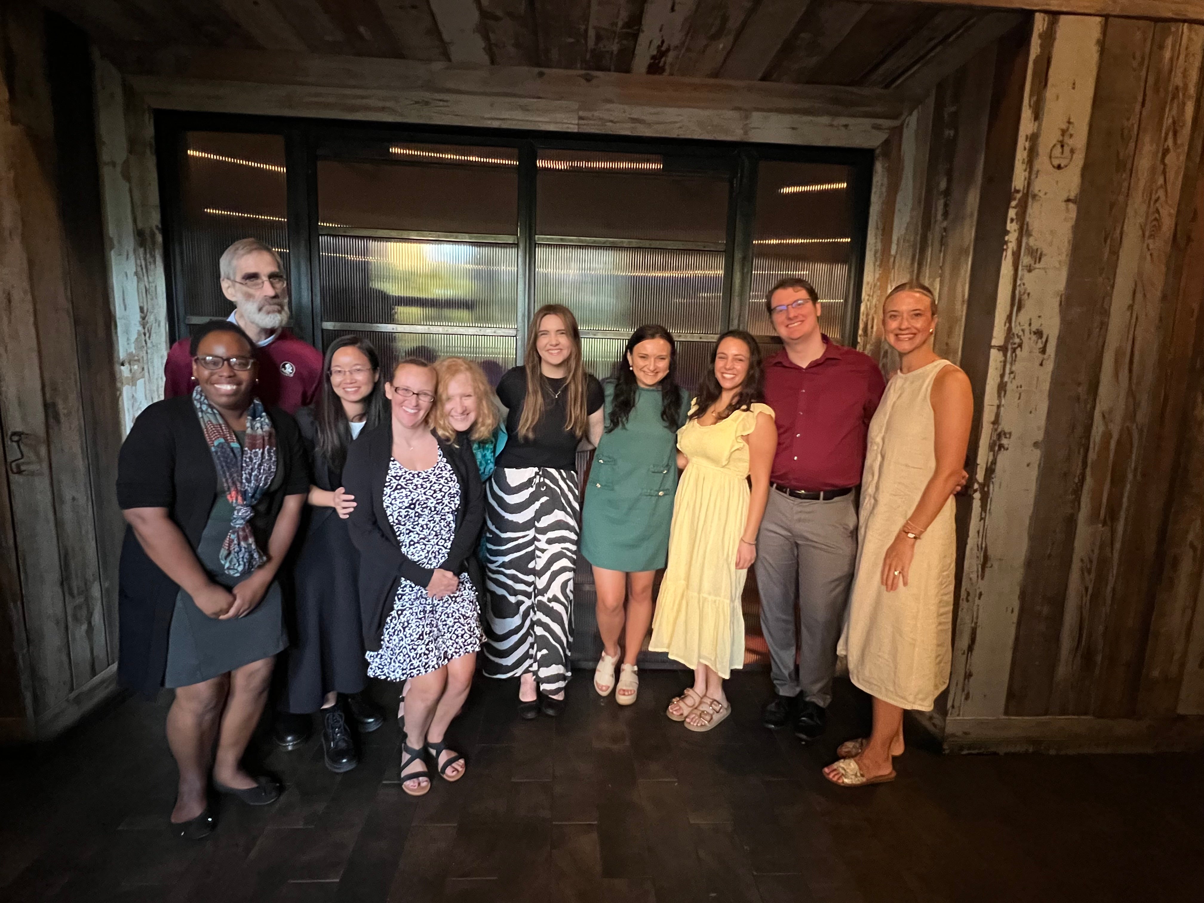 group photo of career development and technology research team