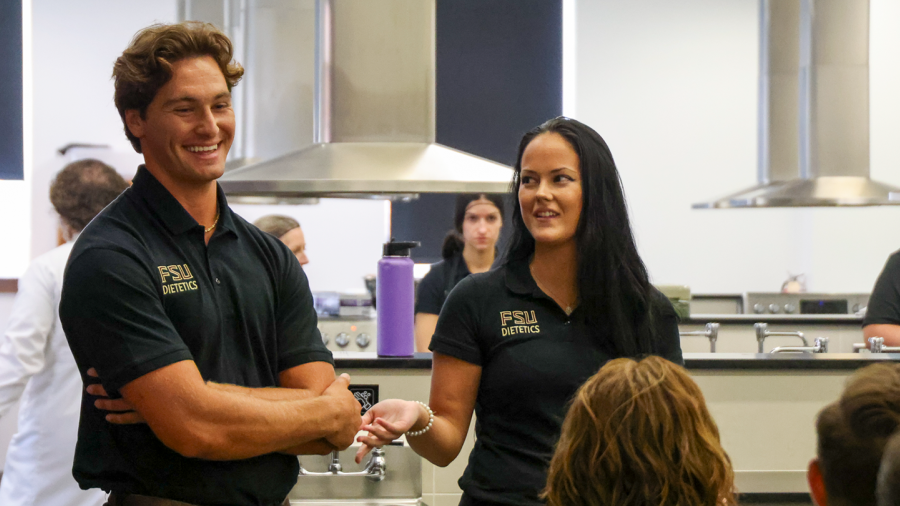 Billy Bates and a classmate