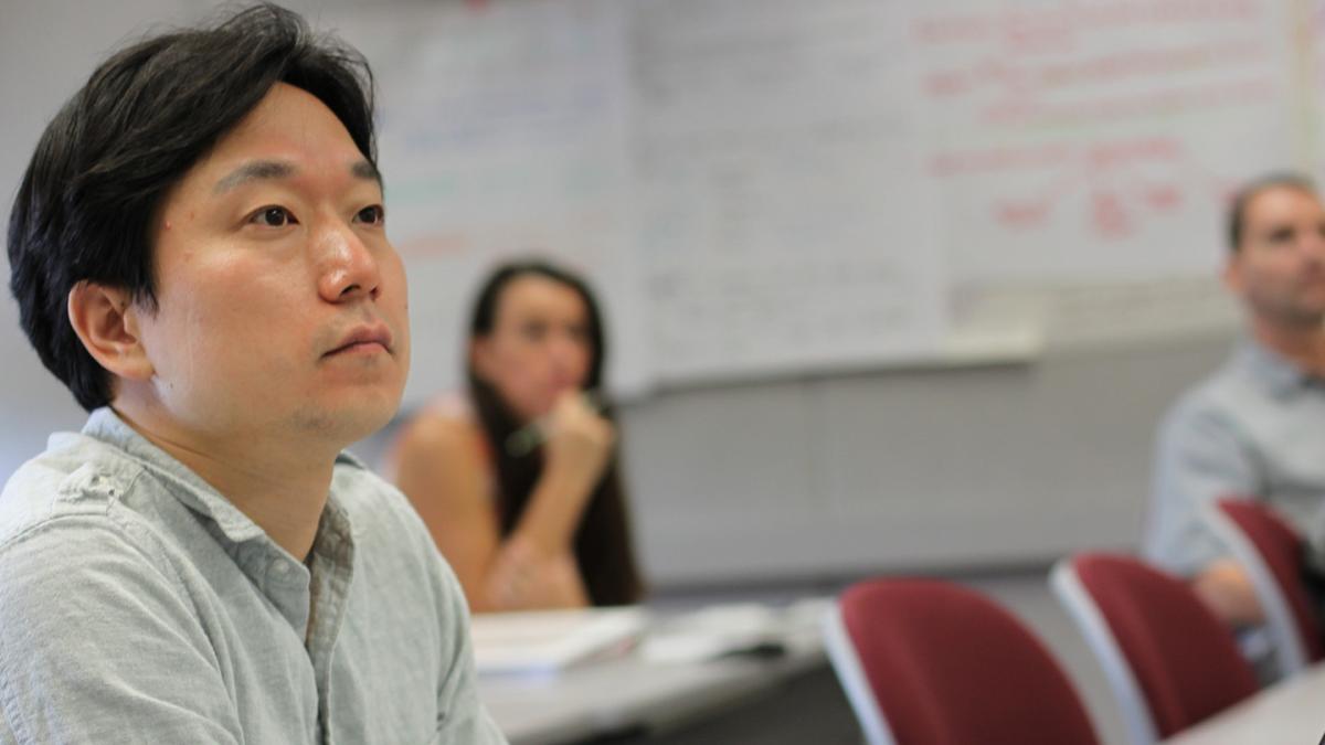 Measurement and Statistics student in class