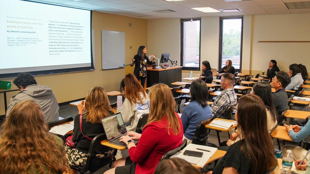 FSU students in classroom