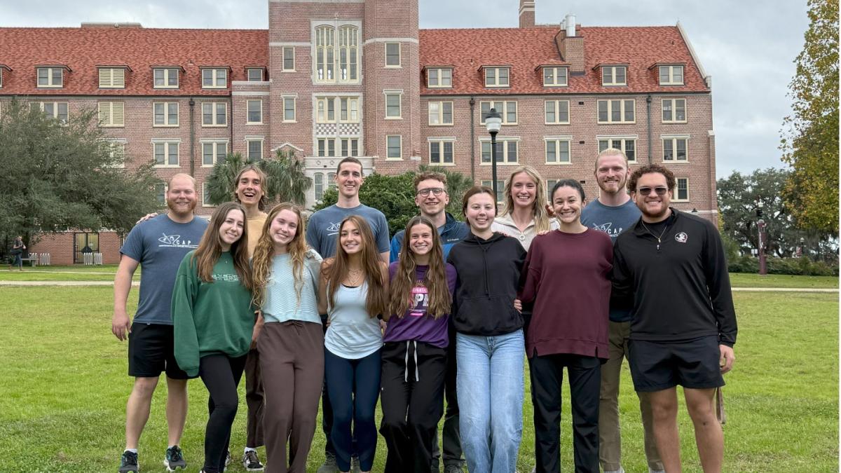 group photo of cardiovascular and applied physiology lab members