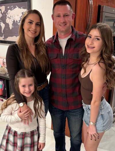 Lindsey Ramirez and family
