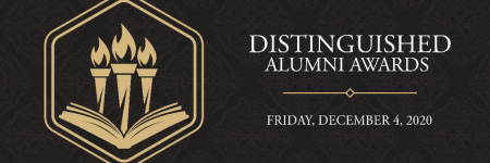 Distinguished Alumni Awards 2020 banner